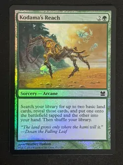 1x MTG Kodama's Reach (Foil) - Modern Masters (MMA) #151 - Magic - Image 1