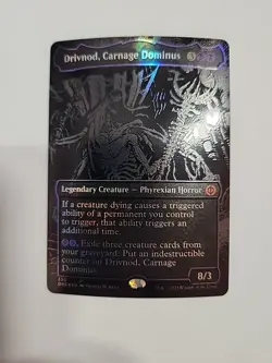 Drivnod, Carnage Dominus (Oil Slick Raised Foil) Phyrexia: All Will Be One Foil - Image 1