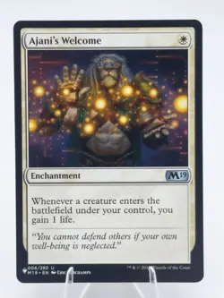 Ajani's Welcome U The List Reprints Normal 006/280 MTG NM - Image 1