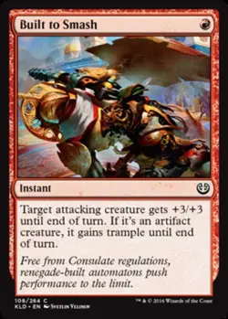 1x Near Mint, English Built to Smash - Foil - Kaladesh - Image 1
