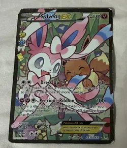 Pokemon TCG Sylveon EX Full Art RC32-32 Generations Radiant Collection Rare - Image 3