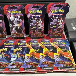 Pokemon TCG - Destined Rivals Sleeved Booster Packs - Lot of 10 – Factory Sealed - Image 5