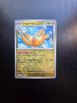 Dragonite 149/165 Scarlet and Violet 151 Reverse Holo Pokemon Card - NM - Image 1