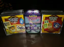 (2)Pokemon TCG Mystery Power Cubes Lot 2 New SEALED With Bonus Galar Power Tin!! 728192492327 - Image 1