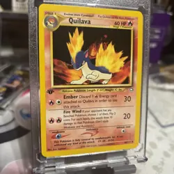 Quilava - 1st Edition - 46/111 Neo Genesis - Pokemon TCG - 2000 - Image 2