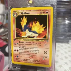 Quilava - 1st Edition - 46/111 Neo Genesis - Pokemon TCG - 2000 - Image 3
