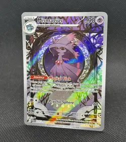 Pokemon TCG - Mismagius - Paldea Evolved 212/193 Illustration Rare Full Art Holo - Image 2