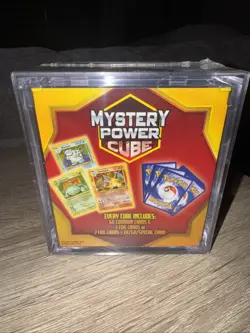 NEW Sealed Pokemon Power Mystery Cube Box. Possible Charizard Foil Base Set! 728192492327 - Image 1