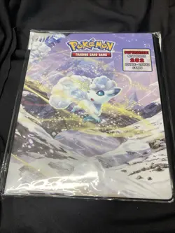 Pokemon Sword and Shield 12 Lugia and Alolan Vulpix 9 Holder Pocket Portfolio - Image 2