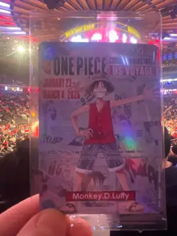 Monkey.D.Luffy (055) (College Basketball US Voyage) P-055 One Piece Promotion... - Image 1
