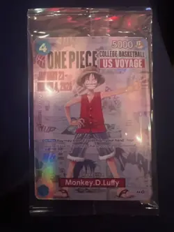 Monkey.D.Luffy (055) (College Basketball US Voyage) P-055 One Piece Promotion... - Image 3