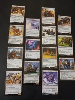 Lot Of 14 Magic The Gathering Mtg Vehicle Artifact Cards Commen, Uncommon,rare 3 - Image 1