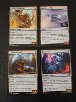 Lot Of 14 Magic The Gathering Mtg Vehicle Artifact Cards Commen, Uncommon,rare 3 - Image 4