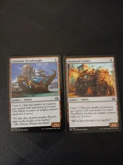 Lot Of 14 Magic The Gathering Mtg Vehicle Artifact Cards Commen, Uncommon,rare 3 - Image 5