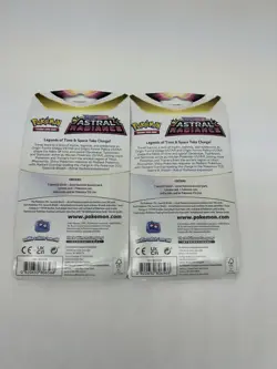 Lot of 2 Pokemon TCG Sword & Shield Astral Radiance Pack Promo Card Coin New - Image 2