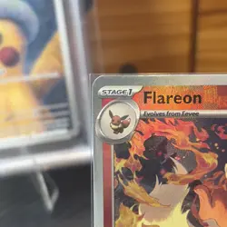 Pokemon Flareon Master Ball Reverse Holo Card 013/131 Prismatic Evolutions NM - Image 4