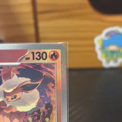 Pokemon Flareon Master Ball Reverse Holo Card 013/131 Prismatic Evolutions NM - Image 5