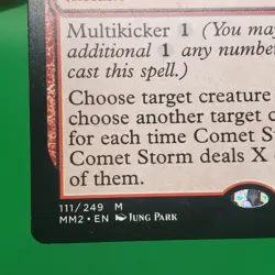 MTG Comet Storm – Modern Masters: 2015 Edition Card # 111 - Image 4