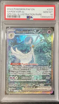 Pokemon Card- Gardevoir ex 233/091 Paldean Fates Illustration Rare Holo PSA 10 - Image 1