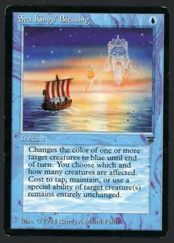***English Sea Kings' Blessing*** MTG Legends Magic Kid Icarus - Image 1