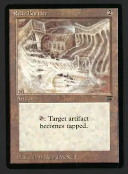 ***English Relic Barrier*** MTG Legends Magic Kid Icarus - Image 1