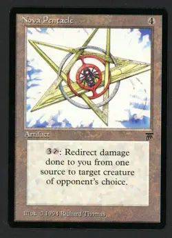 ***English Nova Pentacle*** MTG Legends Magic Kid Icarus - Image 1