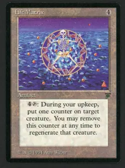 ***English Life Matrix*** MTG Legends Magic Kid Icarus - Image 1