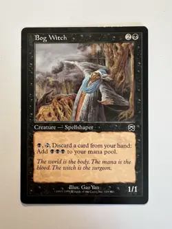 Bog Witch - MTG Mercadian Masques - LP - Image 1