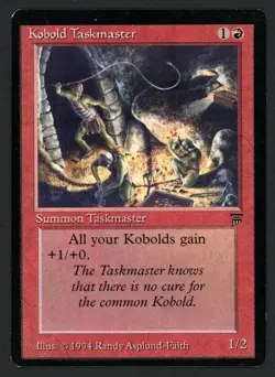***English Kobold Taskmaster*** MTG Legends Magic Kid Icarus - Image 1