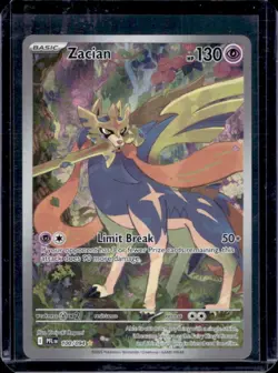 2025 Pokemon Phantasmal Flames Zacian Illustration Rare #100/094 - Image 1