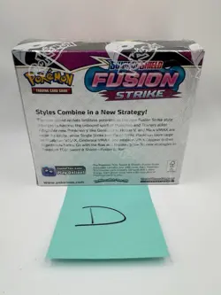 Pokemon TCG Sword & Shield Fusion Strike Booster Box - New Factory Sealed - Image 5