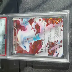2013 Pokemon Reshiram Full Art Holo Legendary Treasures RC22/RC25 PSA 8 NM-MT - Image 3
