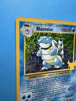 Blastoise 2/102 (NM) - Celebrations: Classic Collection - Holo Rare -Pokemon TCG - Image 3