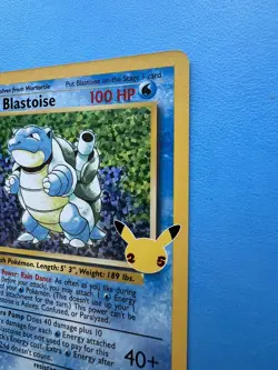 Blastoise 2/102 (NM) - Celebrations: Classic Collection - Holo Rare -Pokemon TCG - Image 4