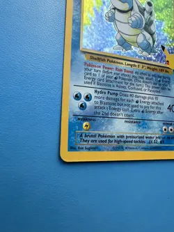 Blastoise 2/102 (NM) - Celebrations: Classic Collection - Holo Rare -Pokemon TCG - Image 5