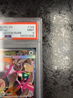 2025 POKEMON PFL EN MEGA LOPUNNY ex SPECIAL ILLUSTRATION RARE #128 💎 PSA 9 - Image 2