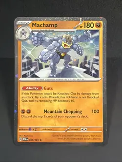 Pokemon TCG - Machamp (Cosmos Holo) 068/165 - Scarlet & Violet 151 Promo - Image 1