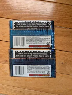 2x Topps 2000 Pokemon TV Animation Series 2 Booster Packs SEALED - Image 2