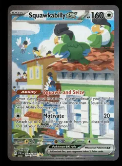 Squawkabilly ex - 264/193 SV02: Paldea Evolved Pokemon TCG - Image 1