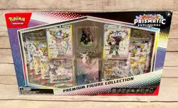 Pokemon TCG Prismatic Evolutions Premium Figure Collection Factory Sealed - Image 1