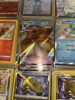 Eevee VMAX SWSH087 Black Star Promo Full Art Holo Pokemon TCG 2021 NM - Image 1