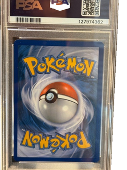 2011 POKEMON B&W #113 FULL ART/RESHIRAM PSA 8 - Image 2