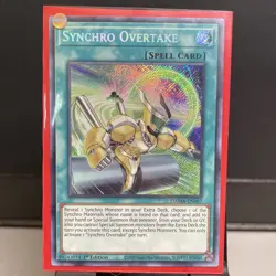 YUGIOH -- Synchro Overtake - DAMA-EN067 - Secret Rare - 1st Ed. - Image 1