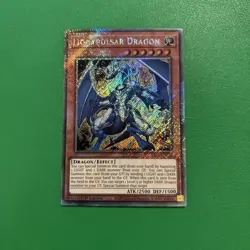 Lightpulsar Dragon 1st Edition Platinum Secret Rare RA04-EN176 Yu-Gi-Oh! - Image 1