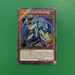 Lightpulsar Dragon 1st Edition Platinum Secret Rare RA04-EN176 Yu-Gi-Oh! - Image 2