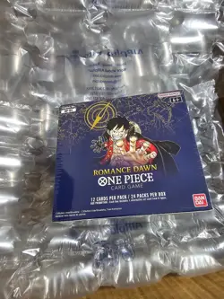 One Piece OP-01 Romance Dawn Blue Bottom Booster Box SEALED English 1st Wave - Image 1