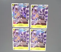 Yamato SR OP04-112 Playset ×4 One Piece TCG Kingdoms Of Intrigue English - Image 1
