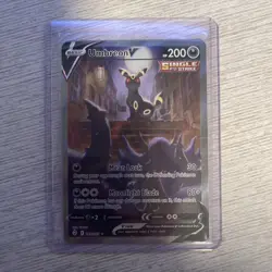 Umbreon V 189/203 Evolving Skies 2021 Alt Art Holo Rare Pokemon Card TCG - Image 1