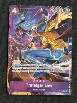 Trafalgar Law (Illustration Box Vol.6) P-093 One Piece Promotion Cards Foil - Image 1
