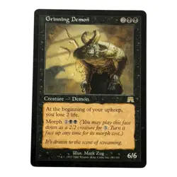 Magic the Gathering MTG Card: Grinning Demon 153/350 Onslaught Rare! - Image 2